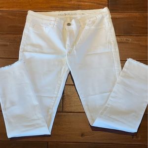MiH Jeans The Vienna Skinny White Jeans 30